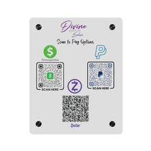Load image into Gallery viewer, Scan To Pay Acrylic Signs

